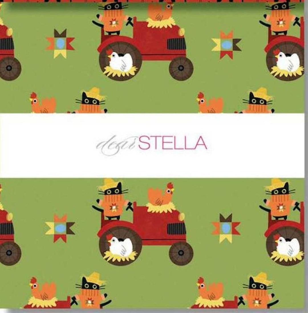 Bok Bok Meow by Leezaworks 10" Fabric Square Pack, 42pcs