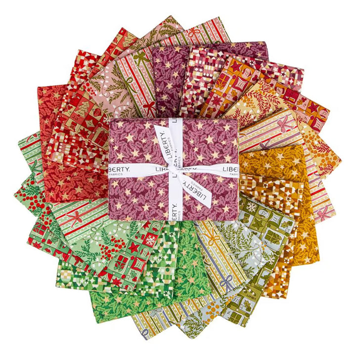 Festive Magic by Liberty Fabrics Fat Quarter Bundle, 20pcs