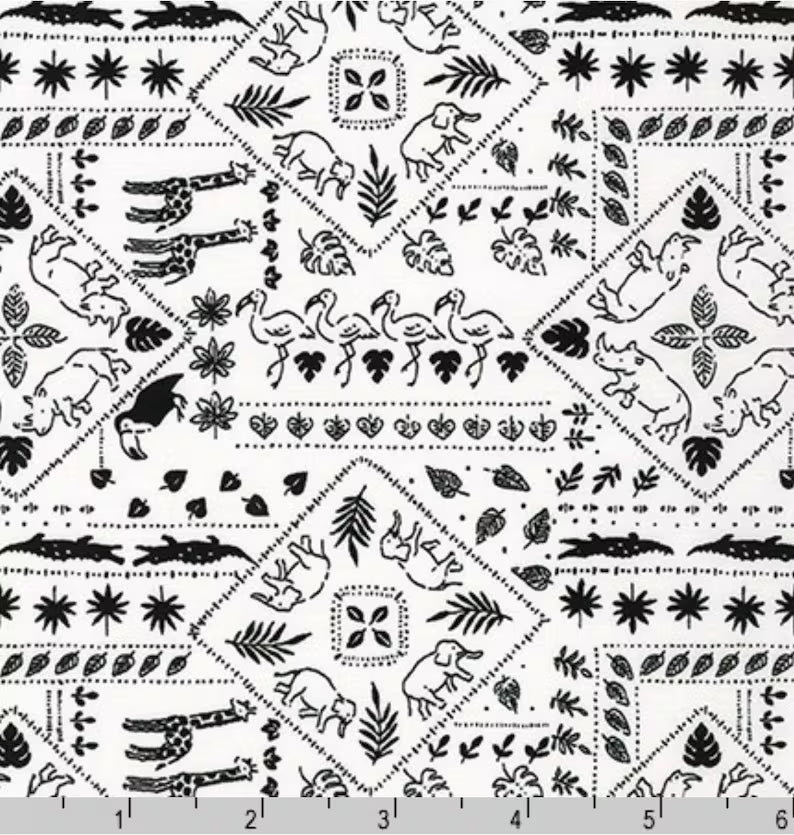 Sevenberry Animal Club - African Safari, White