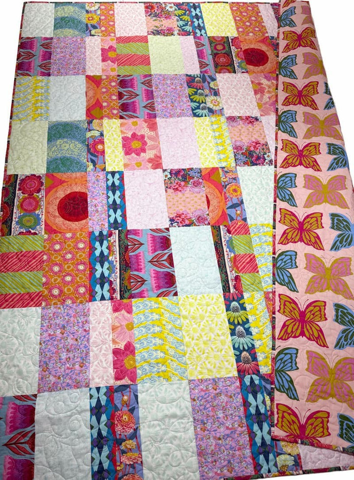 Koby Quilt with Anna Maria Cheery Colorway Bundle #2 Quilt Kit