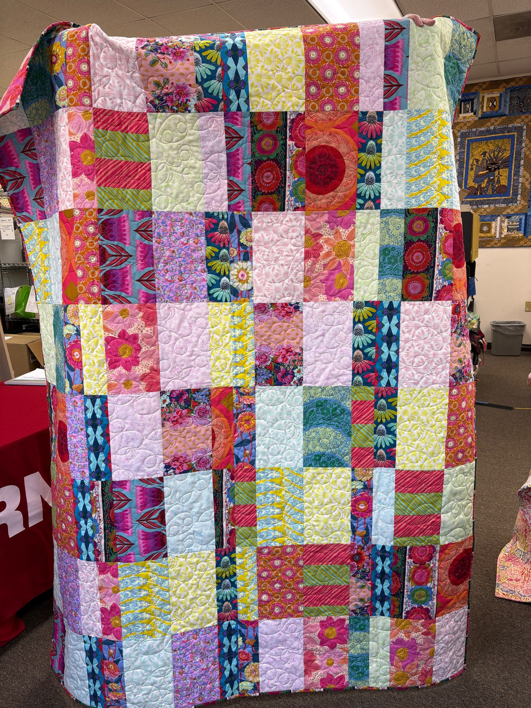 Koby Quilt with Anna Maria Cheery Colorway Bundle #2 Quilt Kit