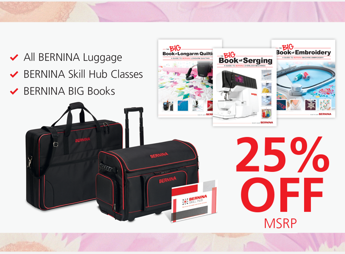 BERNINA May 2025 Savings Event Specials
