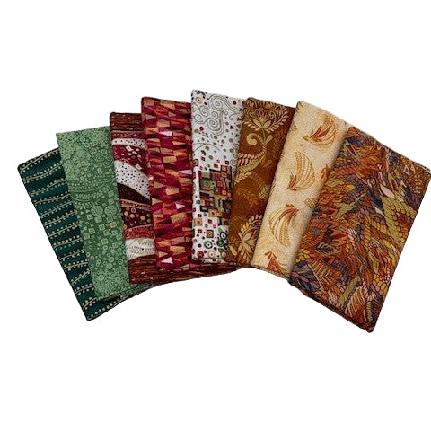 Metallic Fat Quarter Fabric Bundles