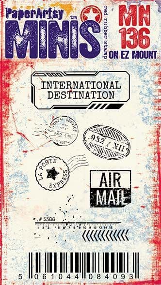 PaperArtsy Mini Stamp #136