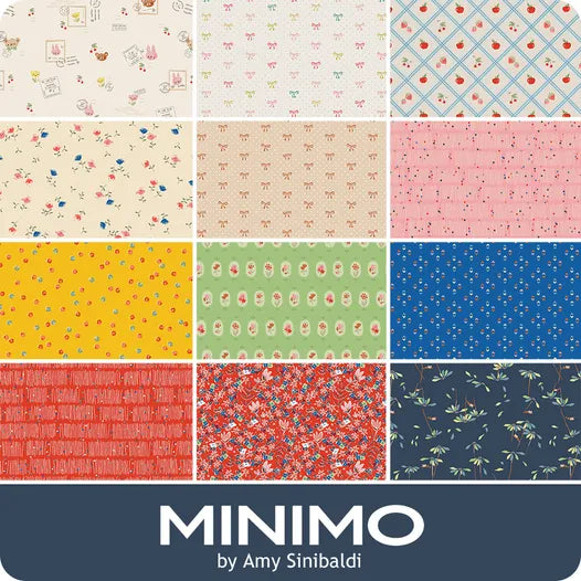 Minimo by Amy Sinibaldi 10" Fabric Square Bundle, 42pcs