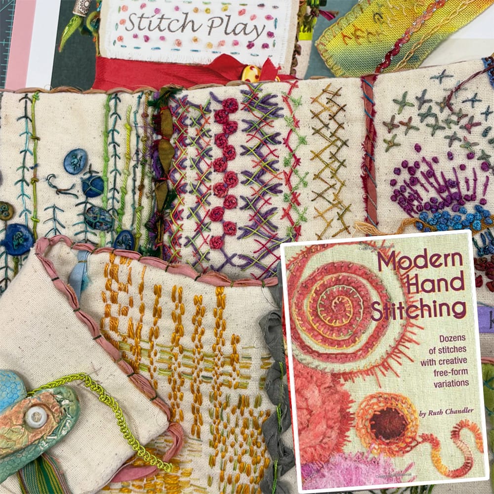 Begins October 15: Modern Hand Stitching Sampler with Judy Gula (3 Sessions) Begins October 15: Modern Hand Stitching Sampler with Judy Gula (3 Sessions)