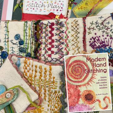 Begins October 15: Modern Hand Stitching Sampler with Judy Gula (3 Sessions) Begins October 15: Modern Hand Stitching Sampler with Judy Gula (3 Sessions)