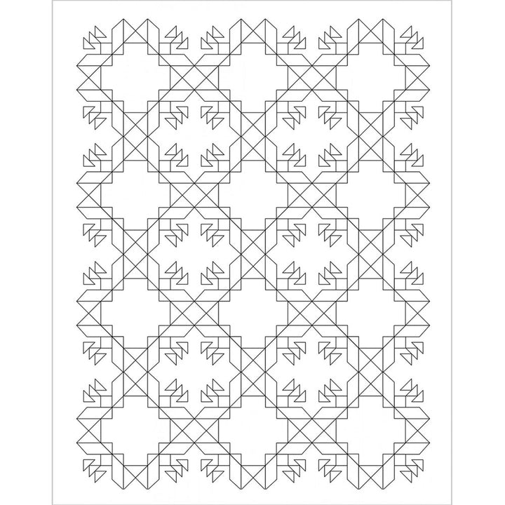 Modern Quilting Coloring Book by Stephanie Sliwinski