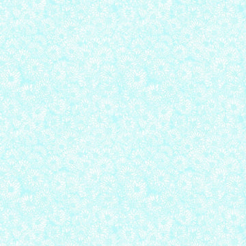 Soft blue floral pattern