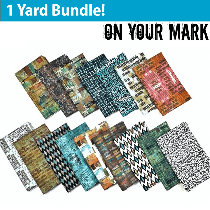 On Your Mark 1-Yard Fabric Bundle