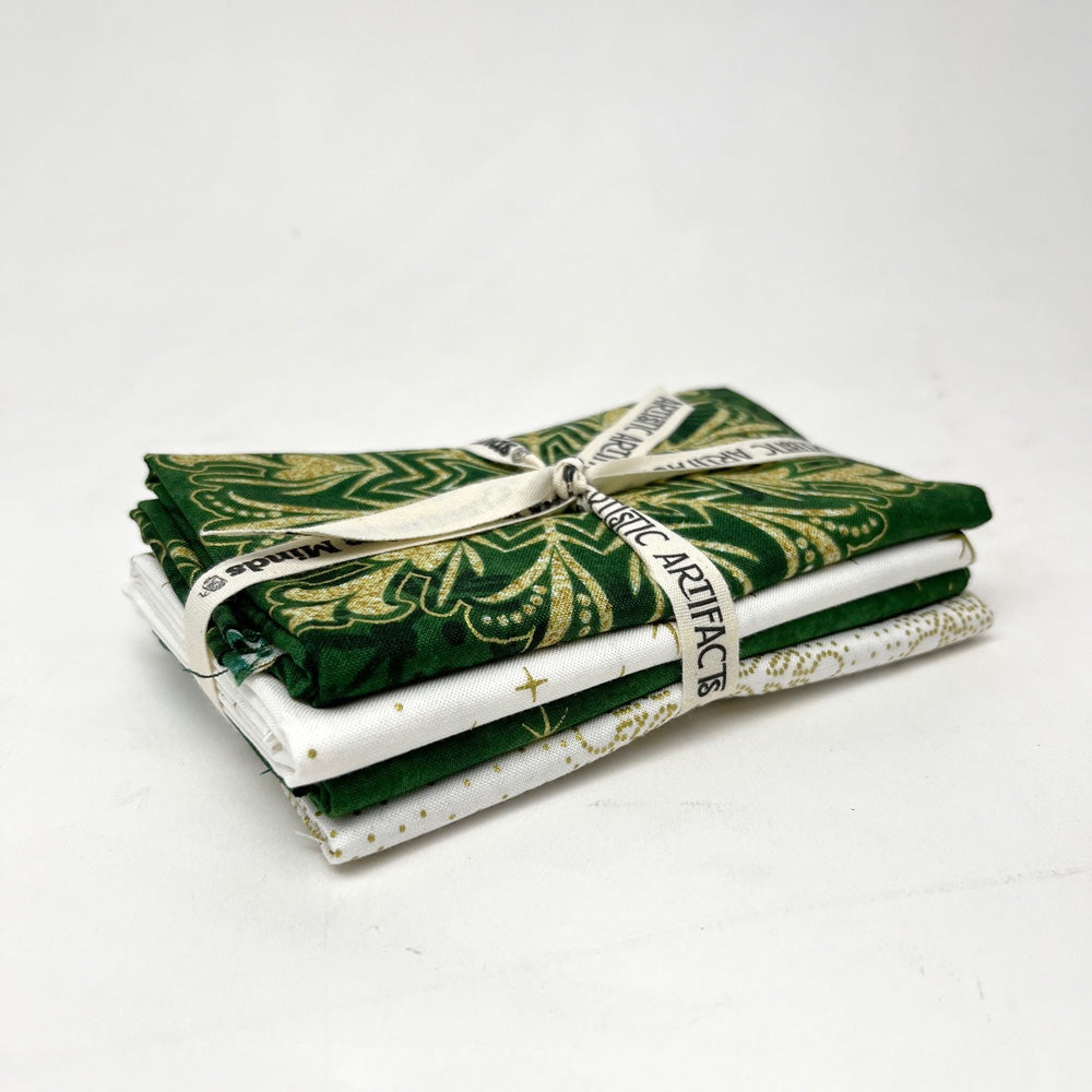 O'Christmas Tree - Fat Quarter Fabric Bundle 4pcs