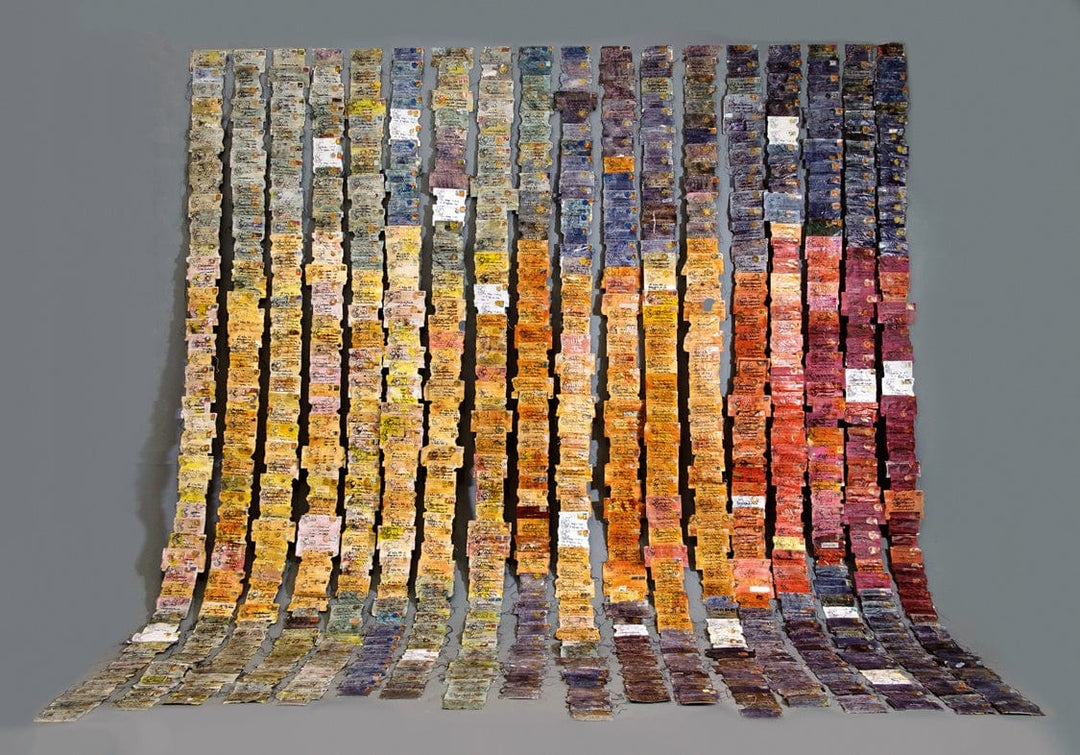 Abstract art piece, p86_87, colorful blocks