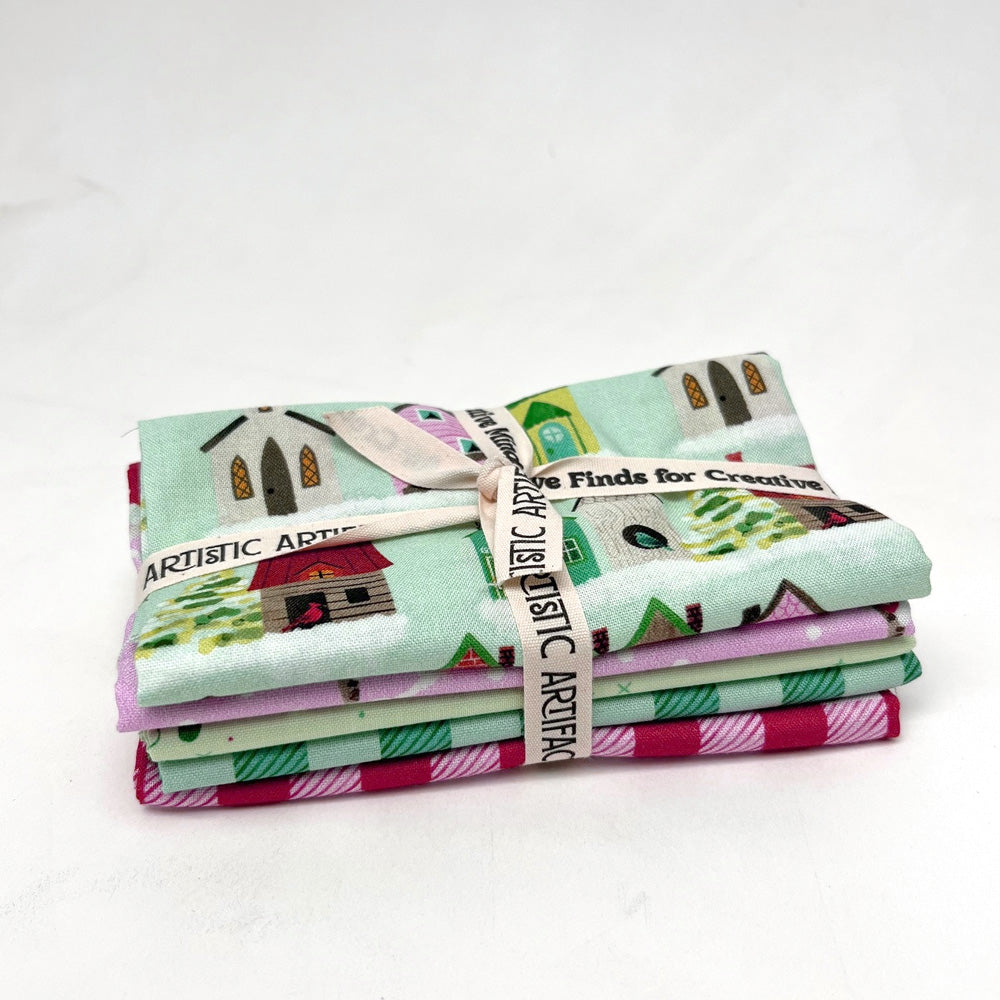 Pammie Jane for Dear Stella - Fat Quarter Fabric Bundle 5pcs
