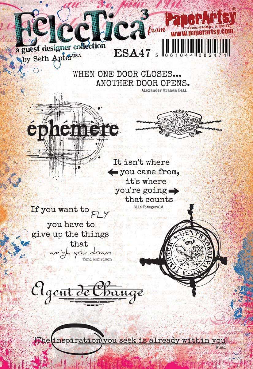 Eclectica Stamp Collection #47 by Seth Apter