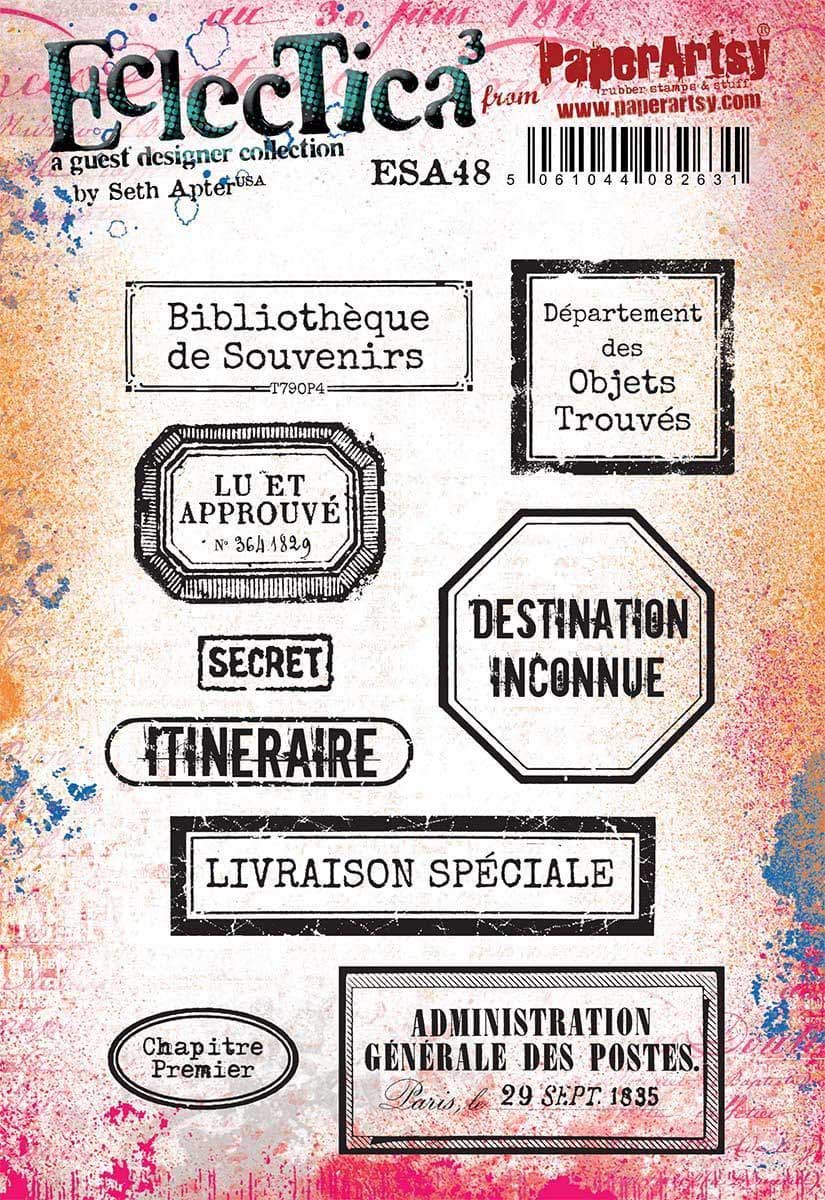 Eclectica Stamp Collection #48 by Seth Apter