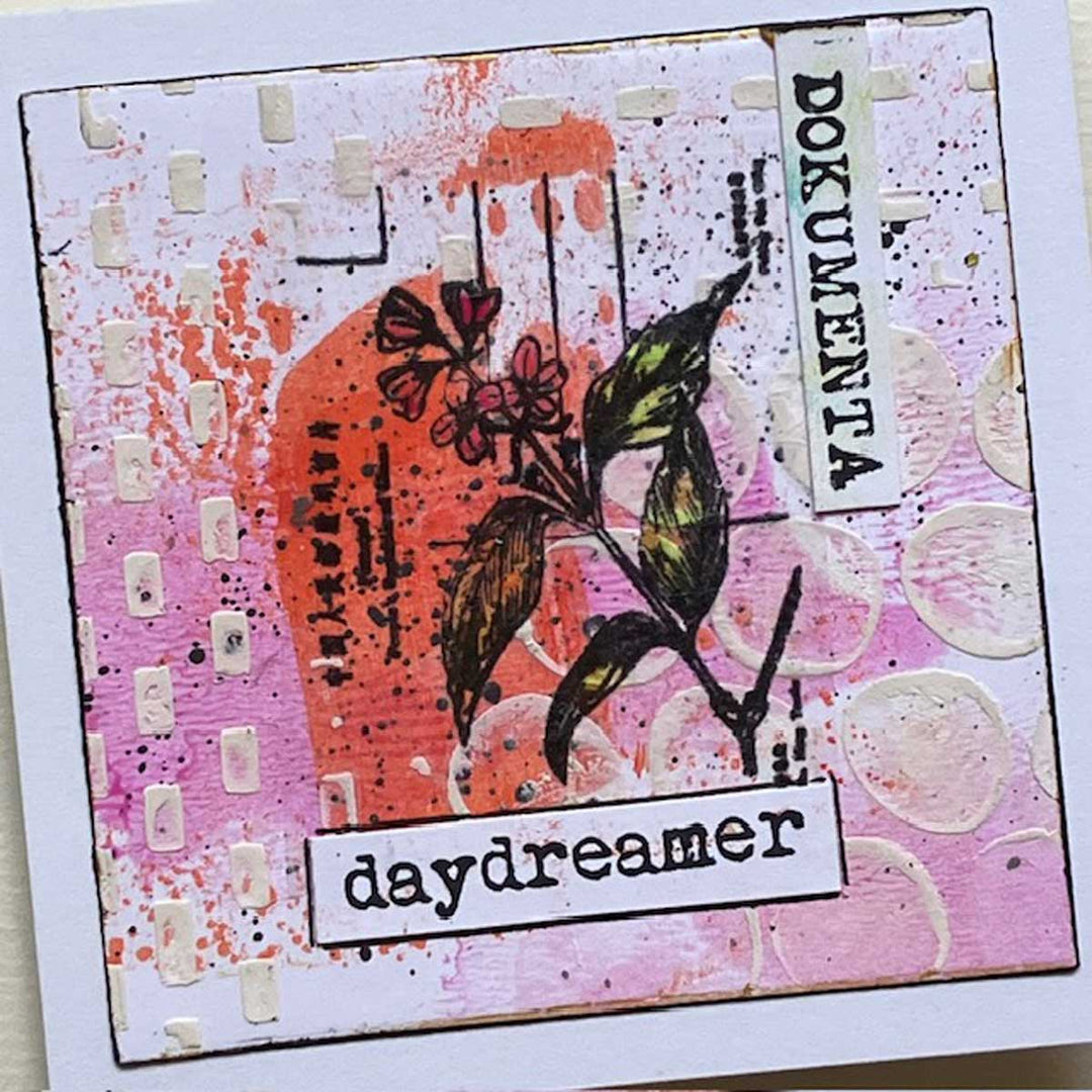 Eclectica Mini Stamp #131 by Sara Naumann