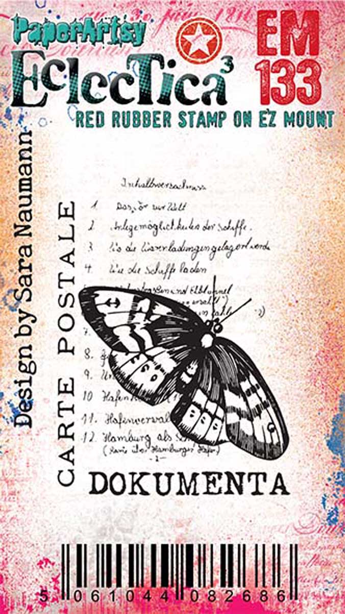 Eclectica Mini Stamp #133 by Sara Naumann