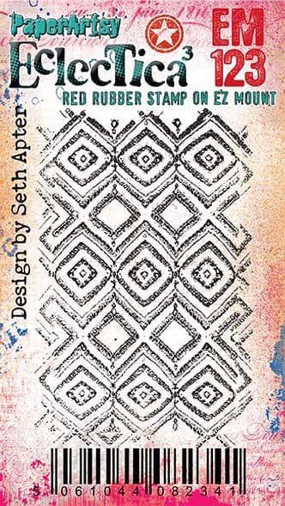 PaperArtsy Eclectica Mini EM123 stamp by Seth Apter