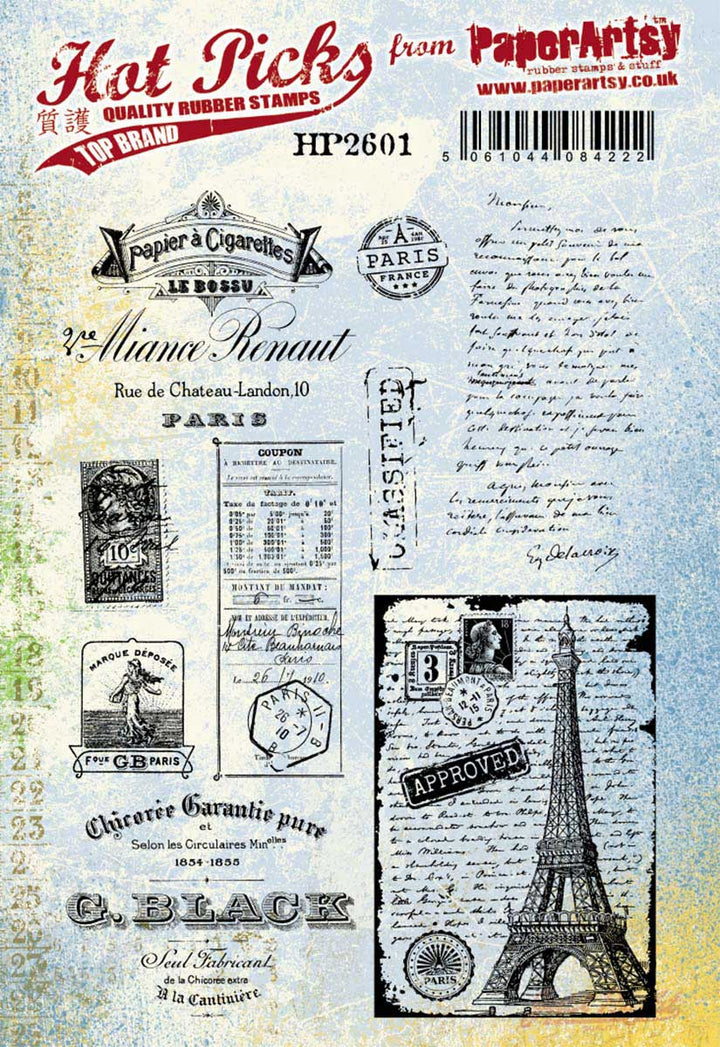 Hot Picks Stamp Collection #2601 by Mark Franich