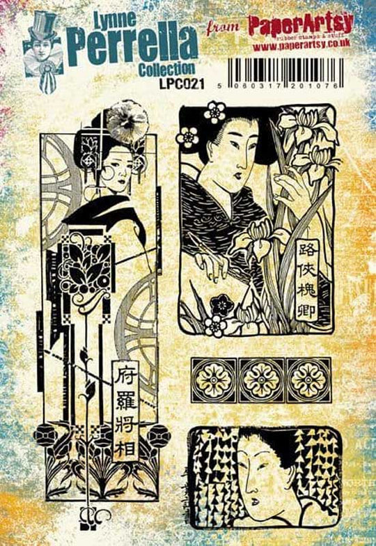 Lynne Perrella Stamp Collection #21 for PaperArtsy