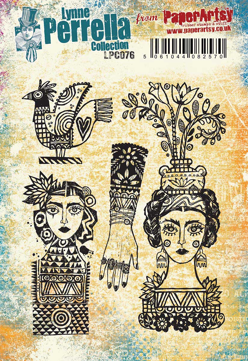 Eclectica Stamp Collection #76 by Lynne Perrella