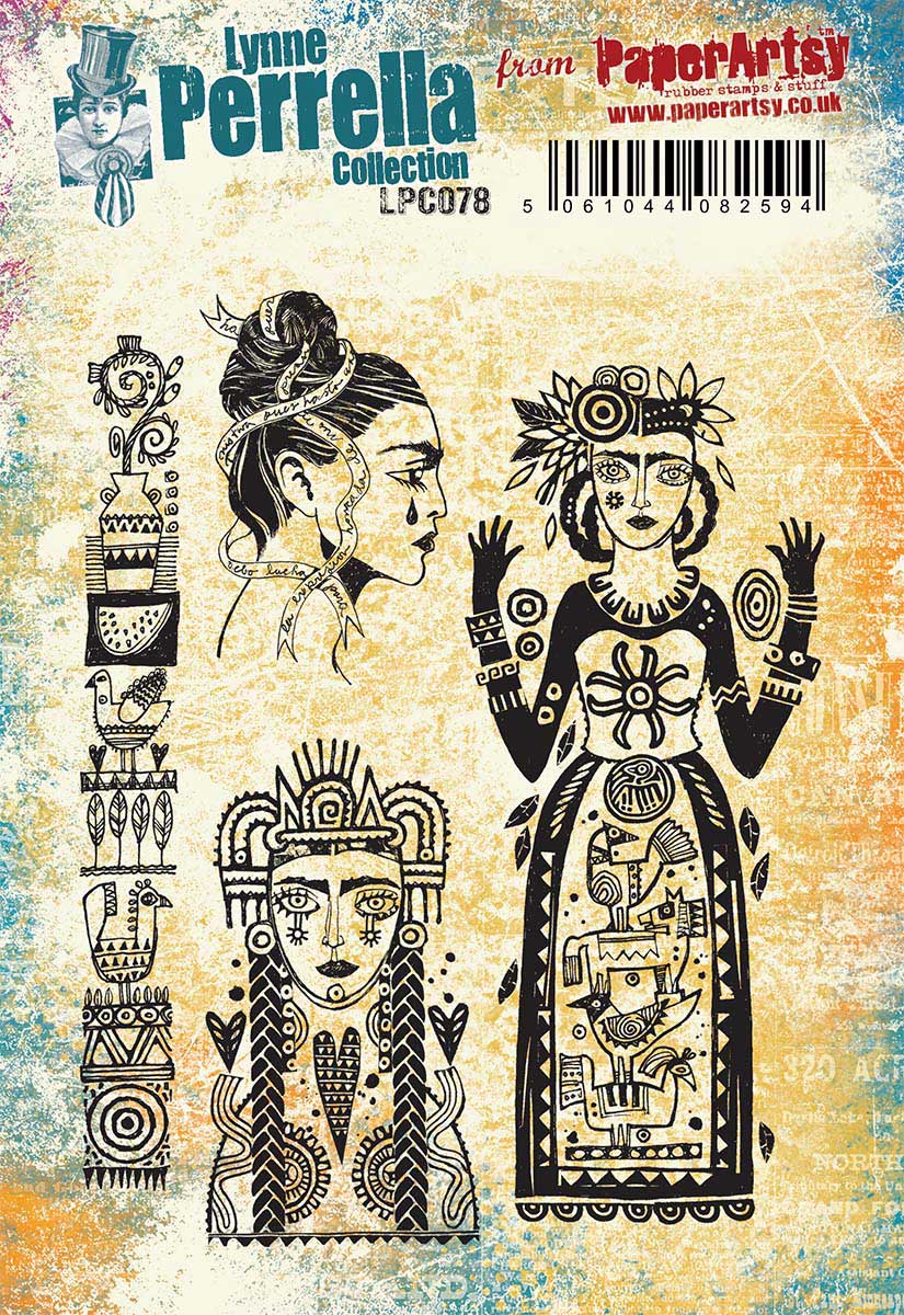 Eclectica Stamp Collection #78 by Lynne Perrella