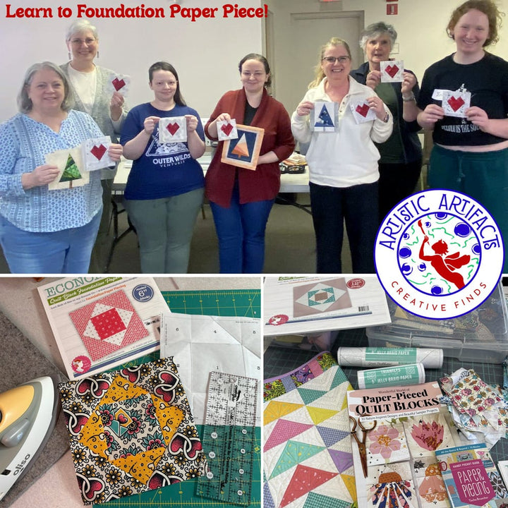 March 6: Paper Piecing with Dudley Shugart March 6: Paper Piecing with Dudley Shugart