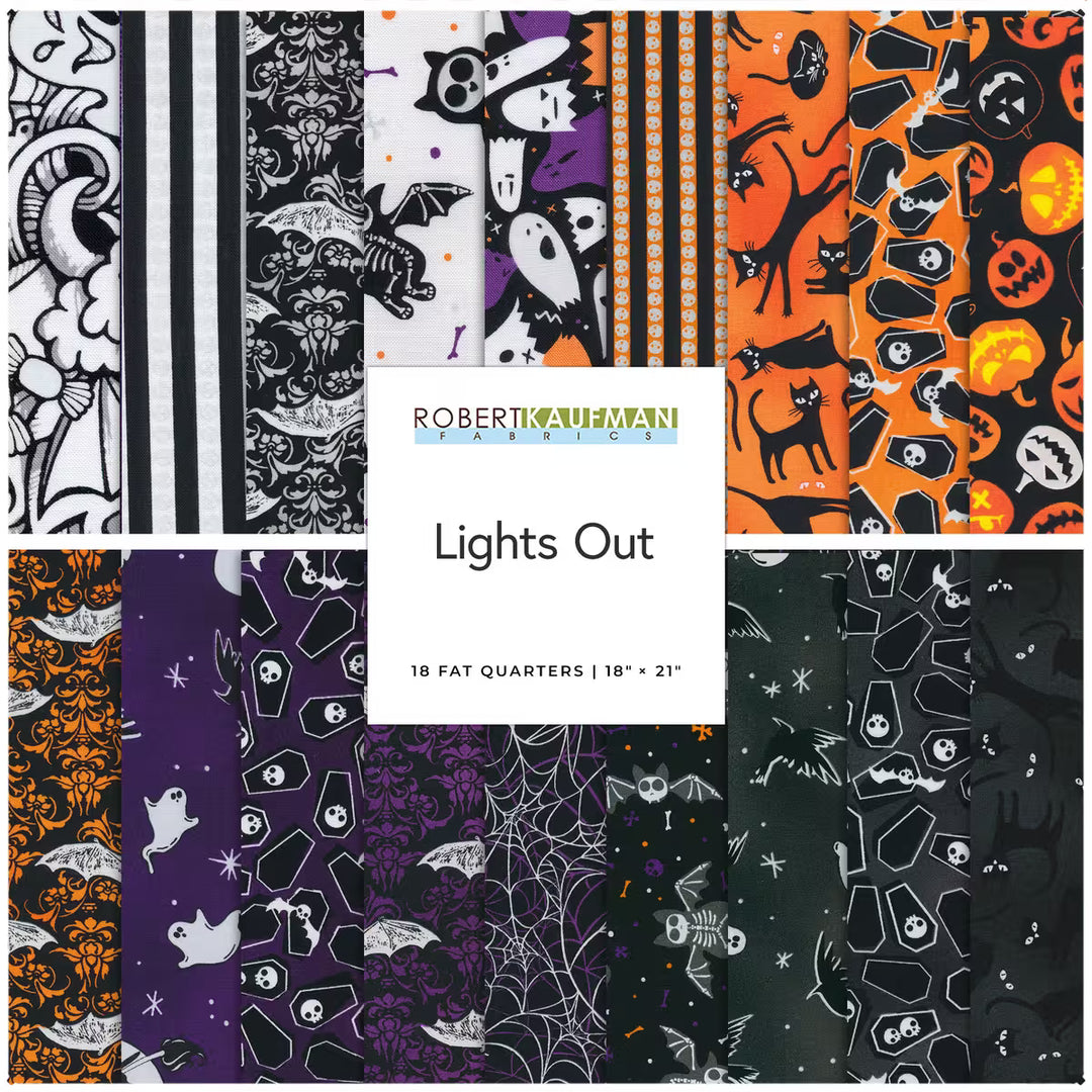 Lights Out Fat Quarter Bundle (18 pcs)