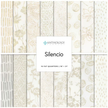 Anthology Batiks - Silencio Fat Quarter Fabric Bundle 16pcs Anthology Batiks - Silencio Fat Quarter Fabric Bundle 16pcs