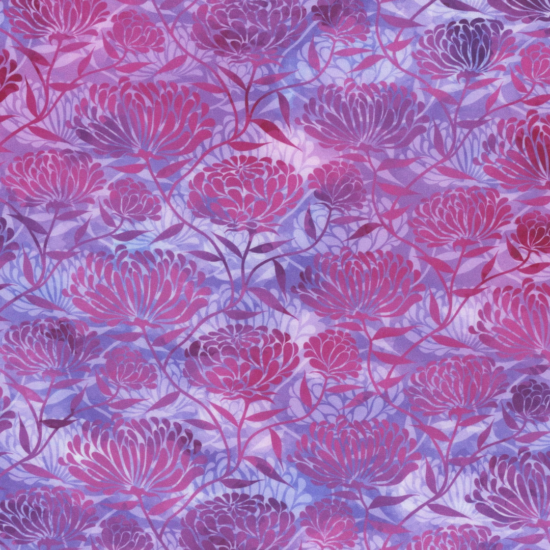 Felicity by Jason Yenter - Chrysanthemums, Magenta