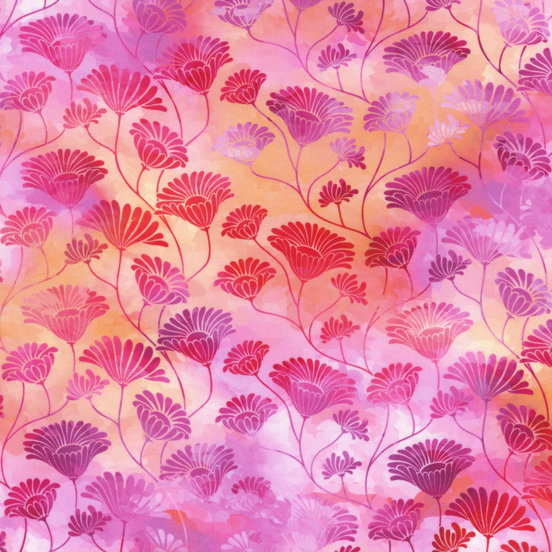 Felicity by Jason Yenter - Flower Vines, Sherbet