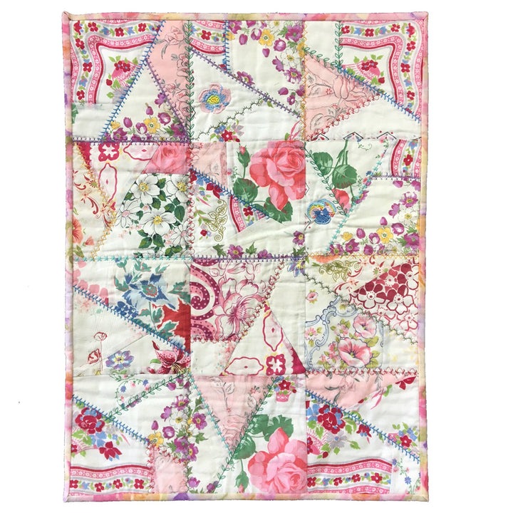 March 1: Hankie Crazy Quilt with Judy Gula