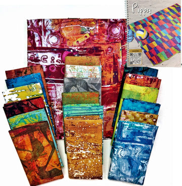 colorful abstract art prints and textures