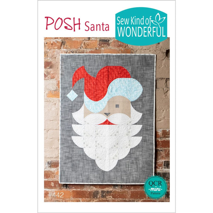 Posh Santa Quilt Pattern from Sew Kind of Wonderful