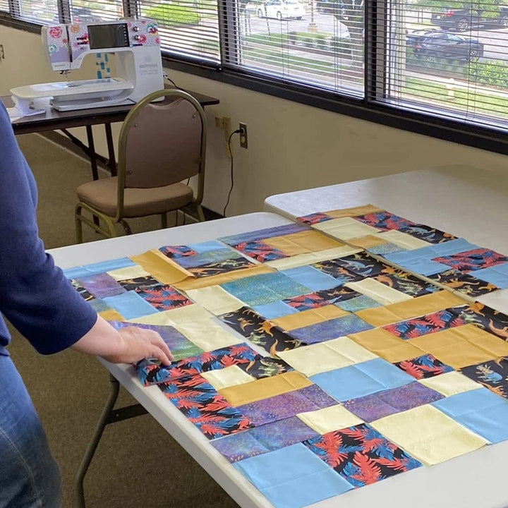 Quilt in progress