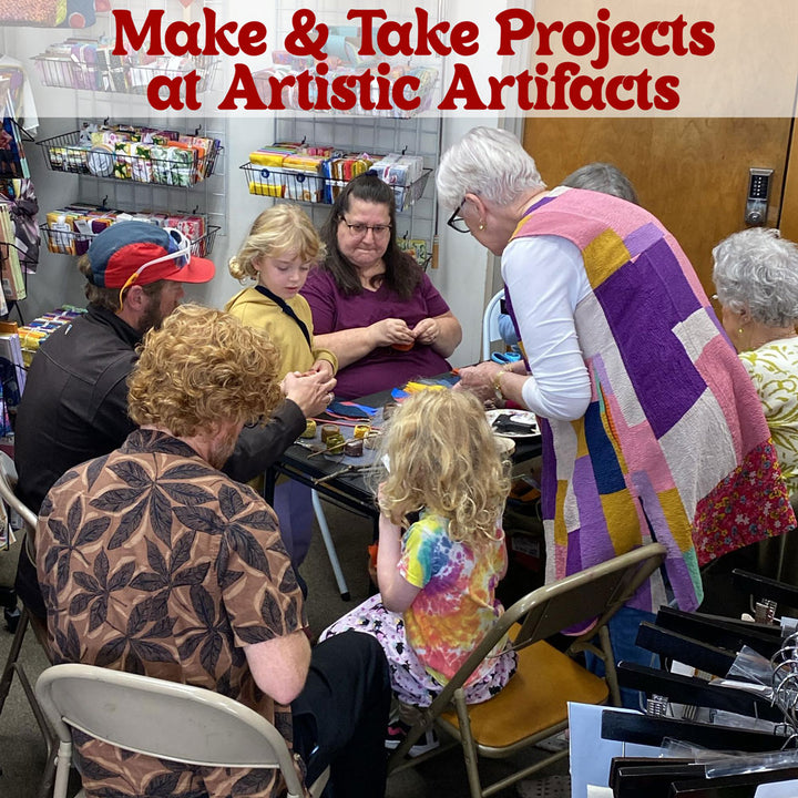 Make & Takes at Artistic Artifacts — Free!