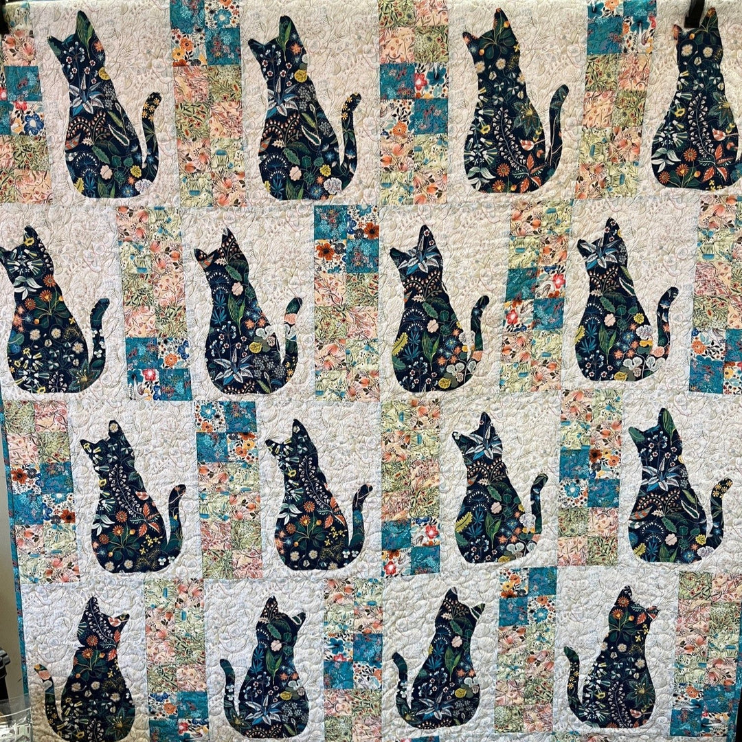 Whimsy Purrrrr Quilt Kit