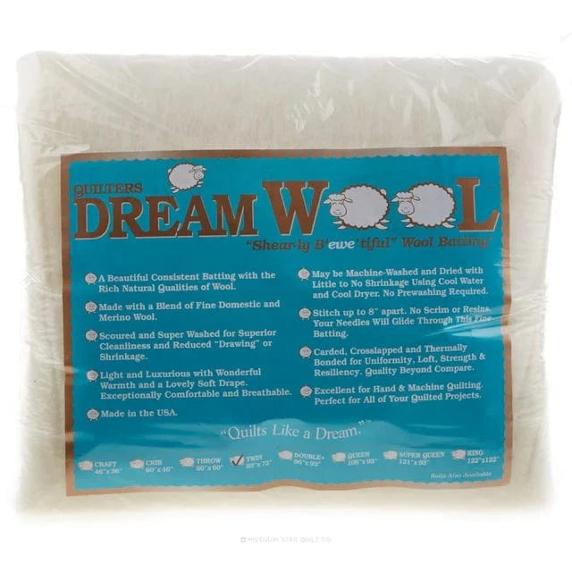 Quilters Dream Wool Twin Batting