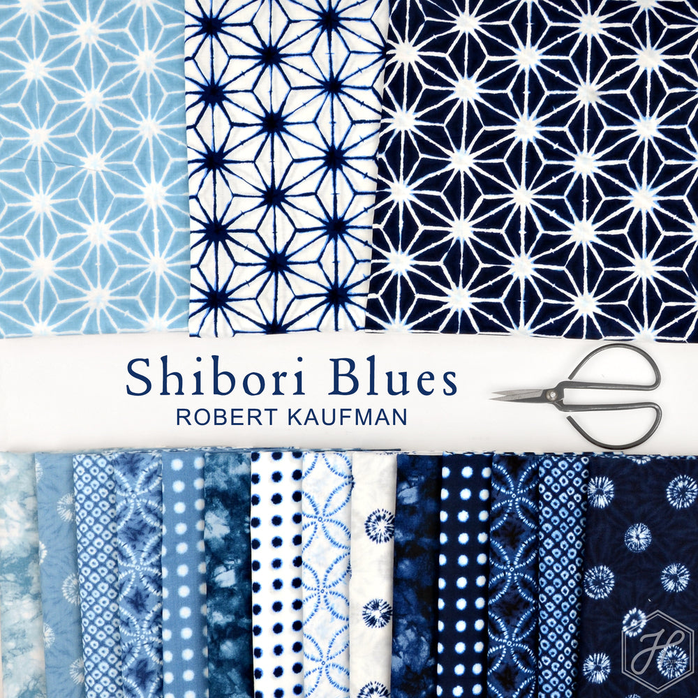 Shibori Blues FQ Bundle (29 pcs.)