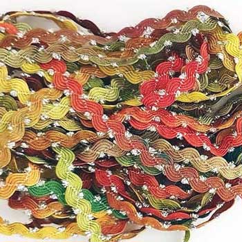 Painter's Thread Hand Dyed Ric Rac – Artistic Artifacts