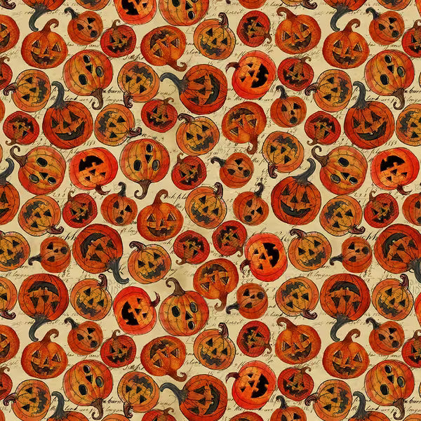 Emerald Hollow by Sue Zipkin - Pumpkins, Light Butter