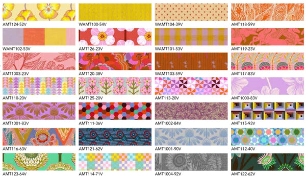 Anna Maria Colorways- Vintage Fat Quarter Fabric Bundle (28 pcs)