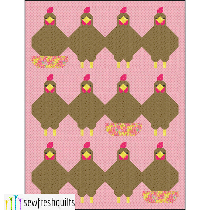 June 13: Chicken Quilt with Dudley Shugart