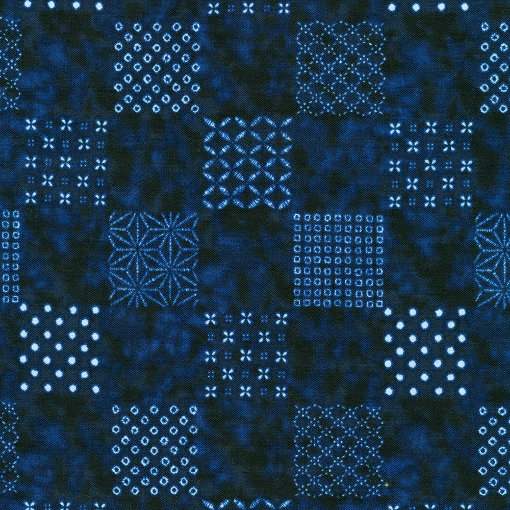 Shibori Blues, Navy