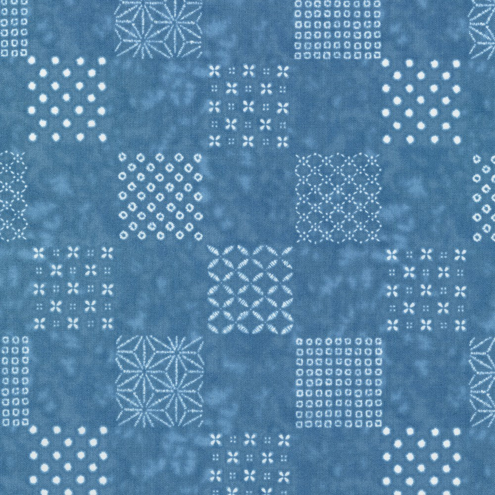 Shibori Blues, Blue