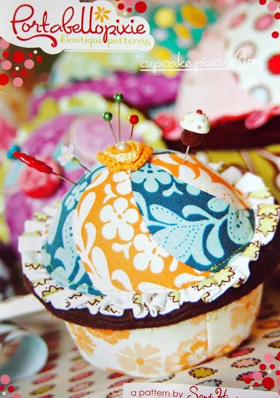 Cupcake Pincushion Pattern