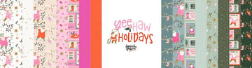 Yee-Haw Holidays - Metallic Fat Quarter Fabric Roll Yee-Haw Holidays - Metallic Fat Quarter Fabric Roll