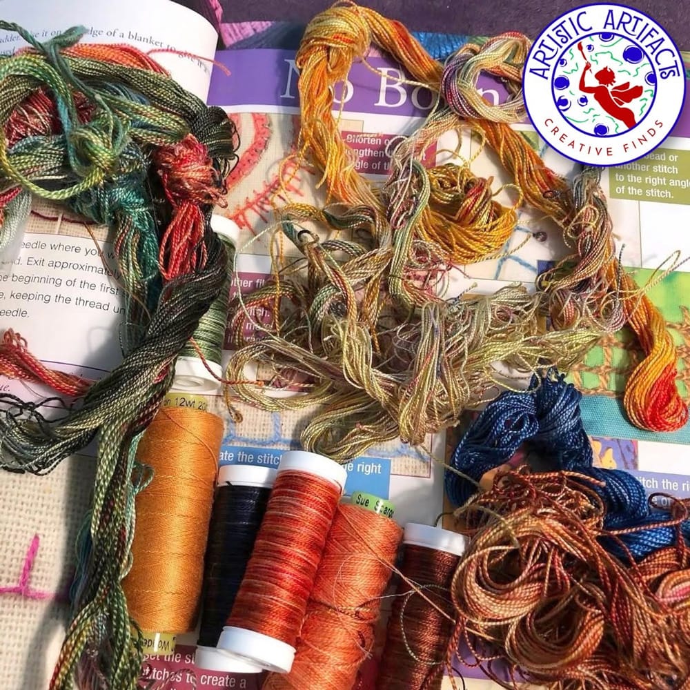 Begins October 15: Modern Hand Stitching Sampler with Judy Gula (3 Sessions) Begins October 15: Modern Hand Stitching Sampler with Judy Gula (3 Sessions)