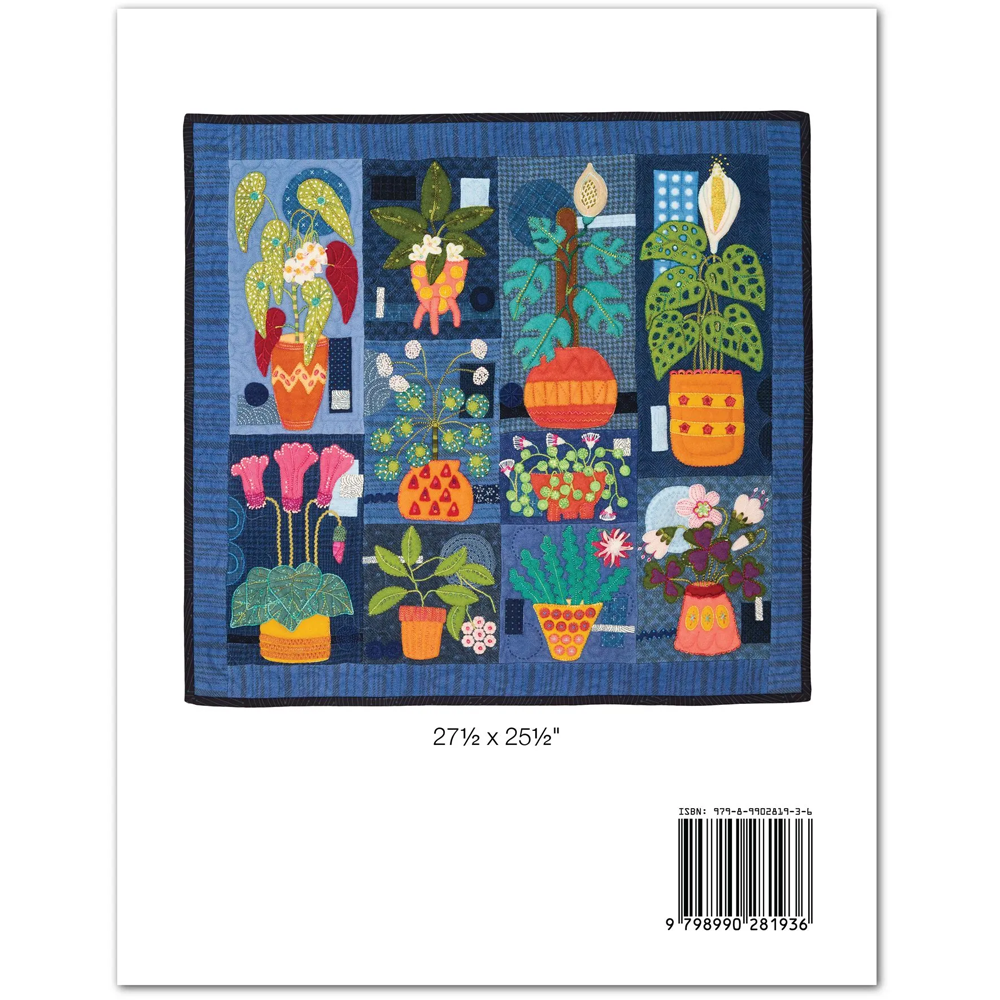 House Plant Pattern Book by Sue Spargo