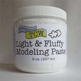 Light & Fluffy Modeling Paste TCW Stencil Butter